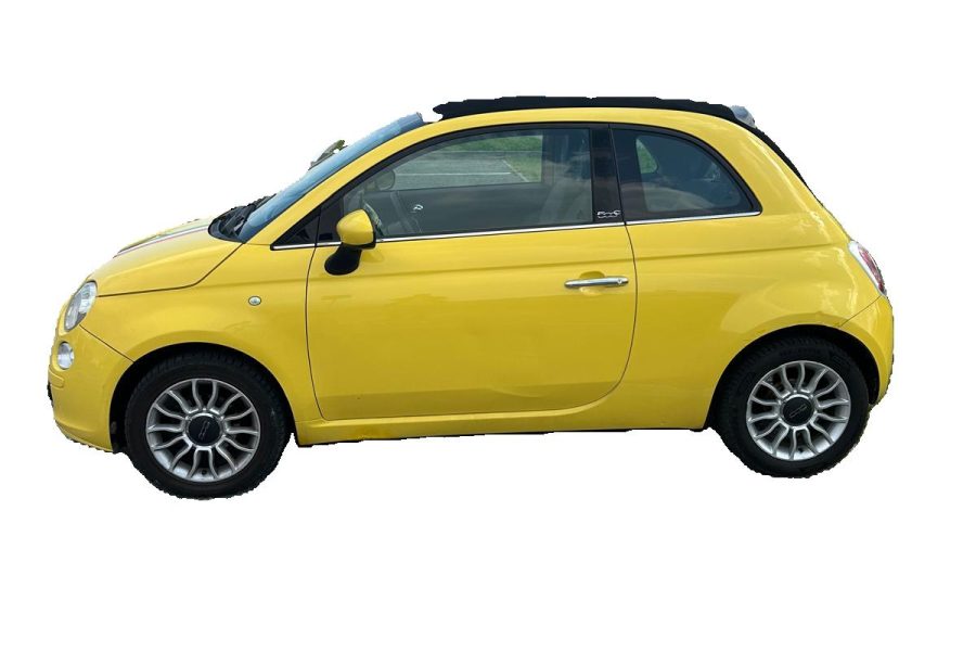 Fiat 500 Cabrio ŻÓŁTO/CZARNY